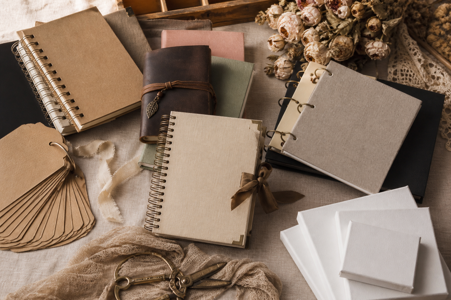 Albums, Journals, Books & Canvas