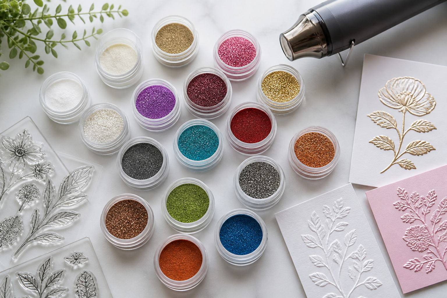 Embossing Powders & Glazes
