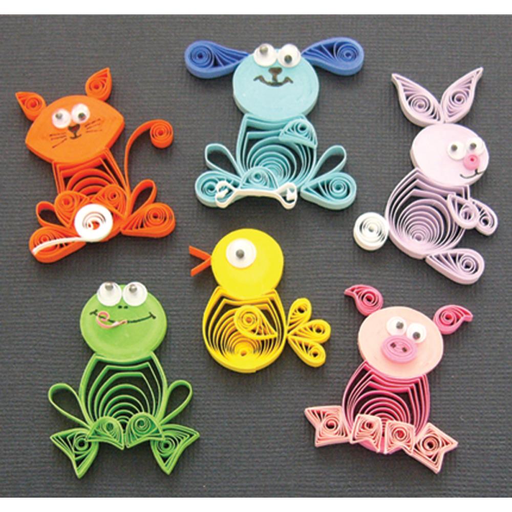 Quilled Creations Quilling Kit - Animal Buddies