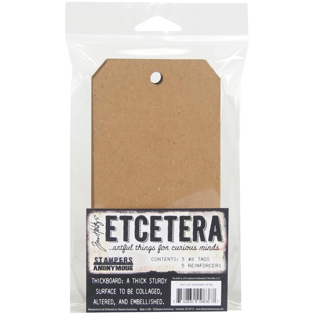 Tim Holtz - Etcetera - No 8 Tag