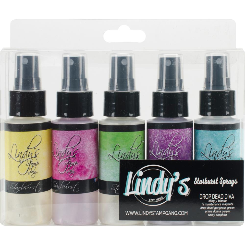Lindys Stamp Gang Starburst Sprays - Drop Dead Diva