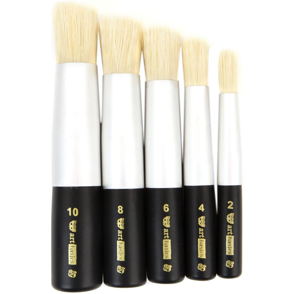 Finnabair Art Basics Dabbing Brushe Set 5pcs