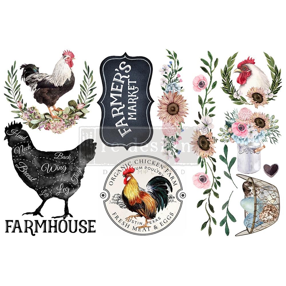 Prima Marketing Re-Design Decor Transfers - Morning Farmhouse