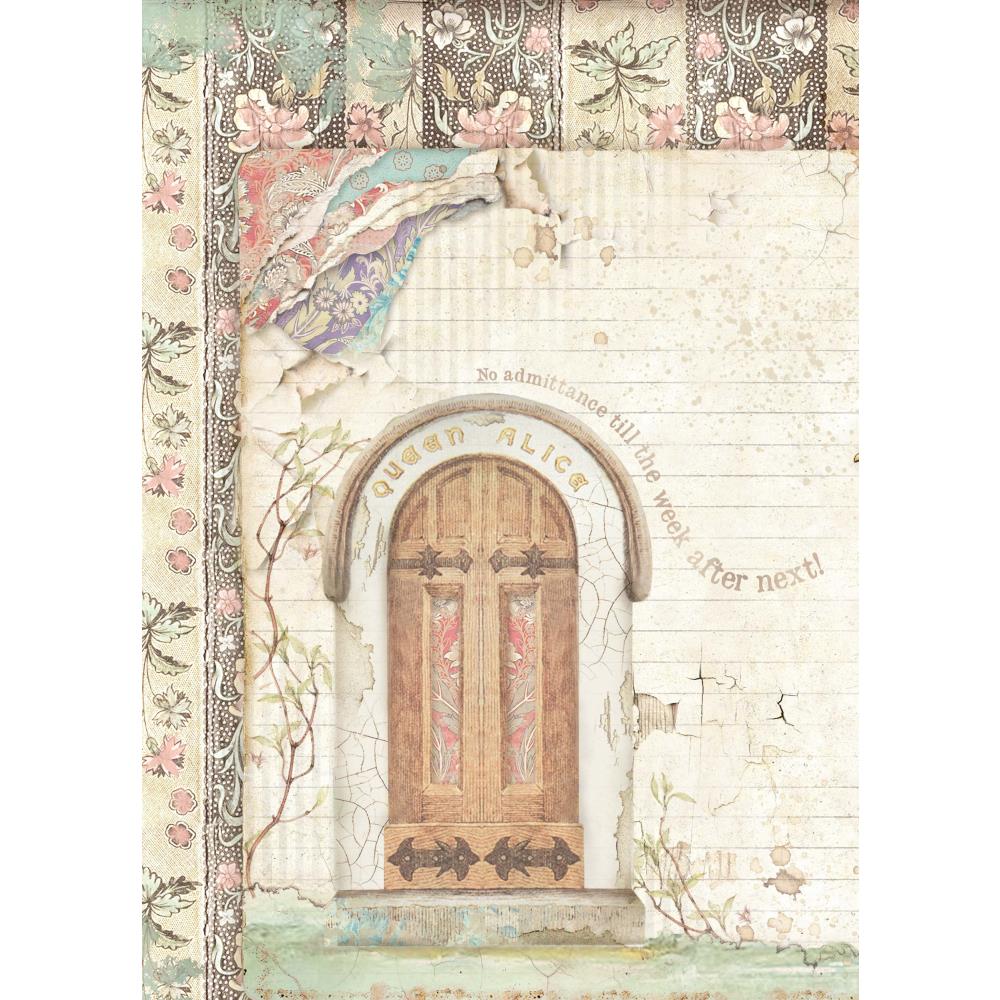 Stamperia Clear Prints Acetate A4 - Alice 6pk