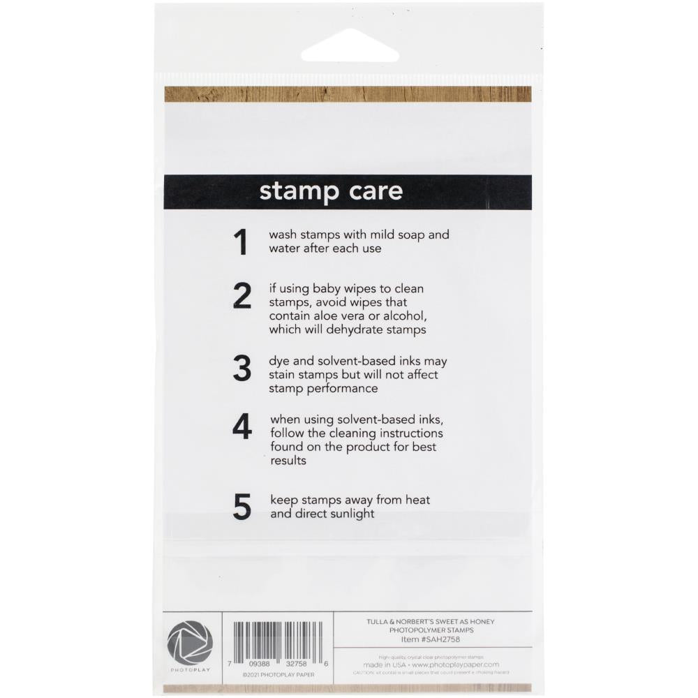 PhotoPlay Photopolymer Clear Stamps - Sweet As Honey