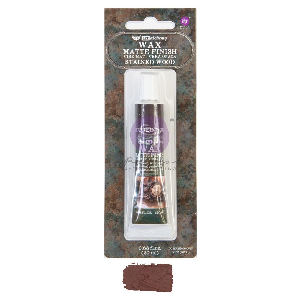 Finnabair Art Alchemy Matte Wax - Stained Wood