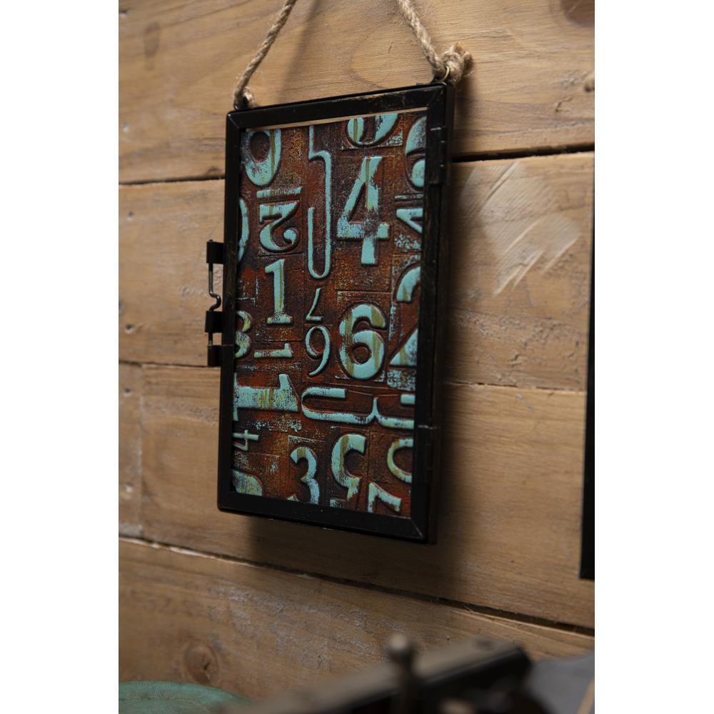 Sizzix 3D Texture Fades Embossing Folder By Tim Holtz - Numbered