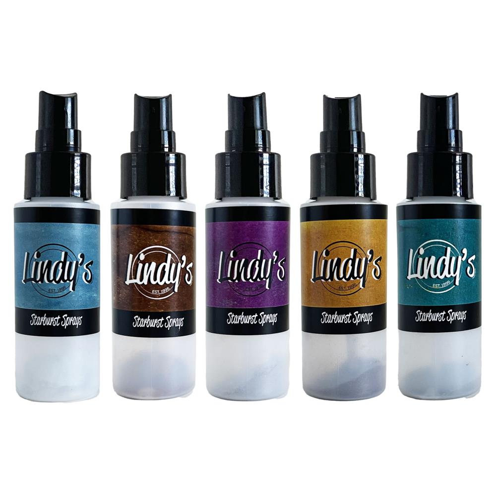 Lindys Stamp Gang Starburst Sprays - Steampunk Soiree