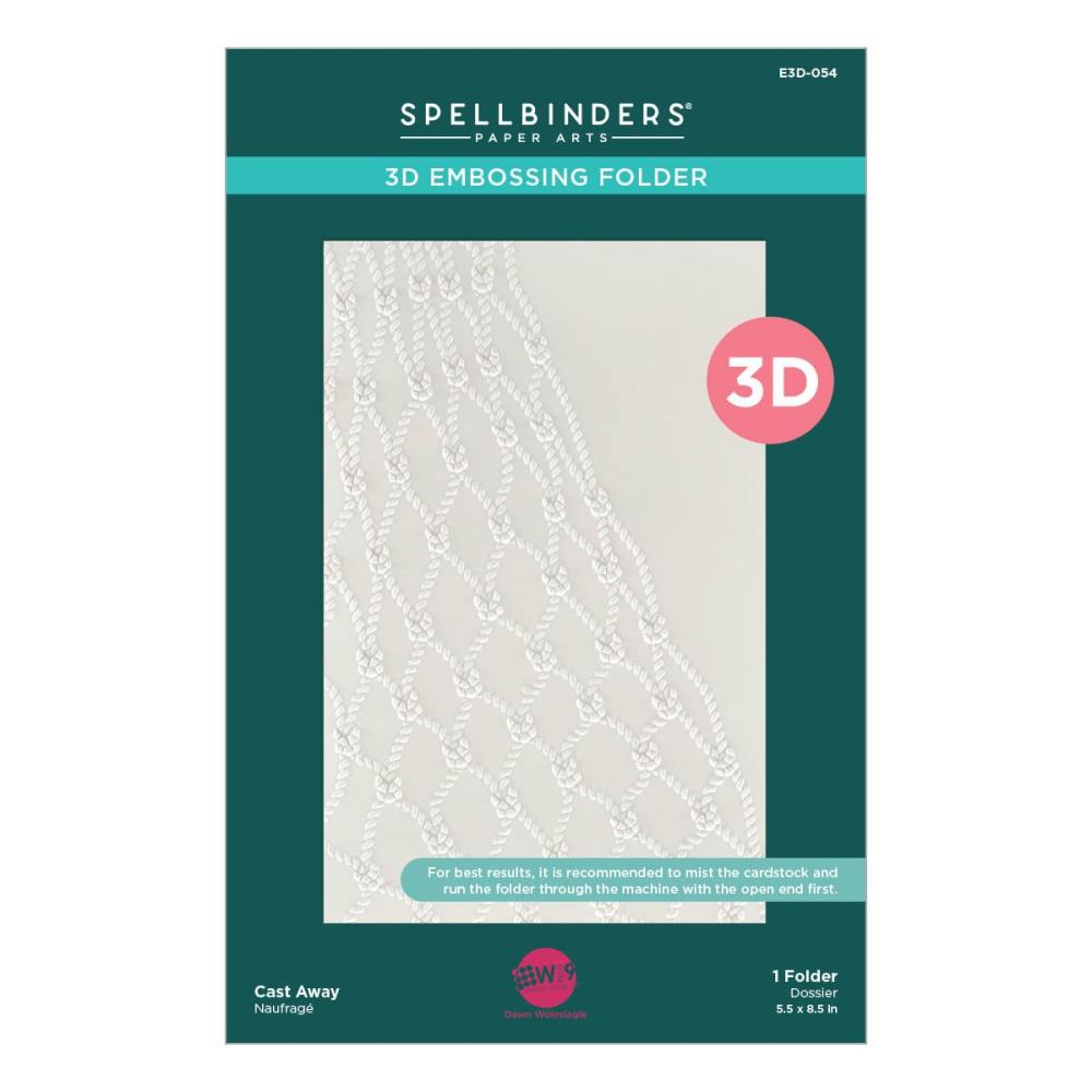 Spellbinders Embossing Folder - Cast Away