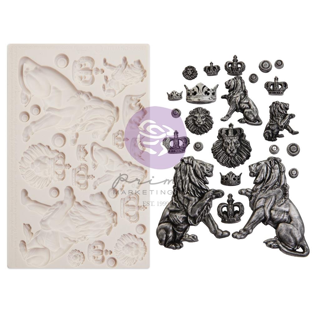 Finnabair Decor Moulds - Regal Lions