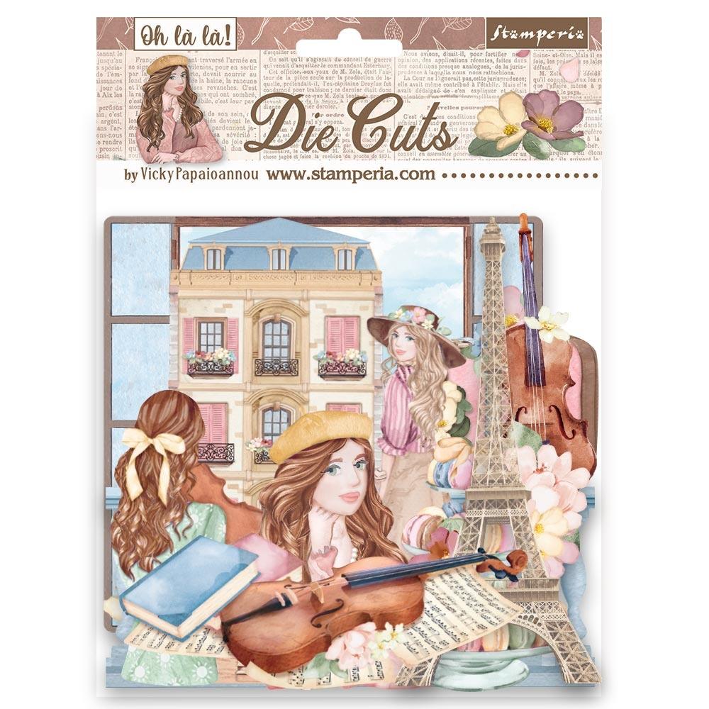 Stamperia Die-Cuts - Oh La La
