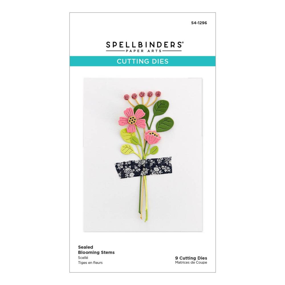 Spellbinders Cutting Dies - Sealed Blooming Stems