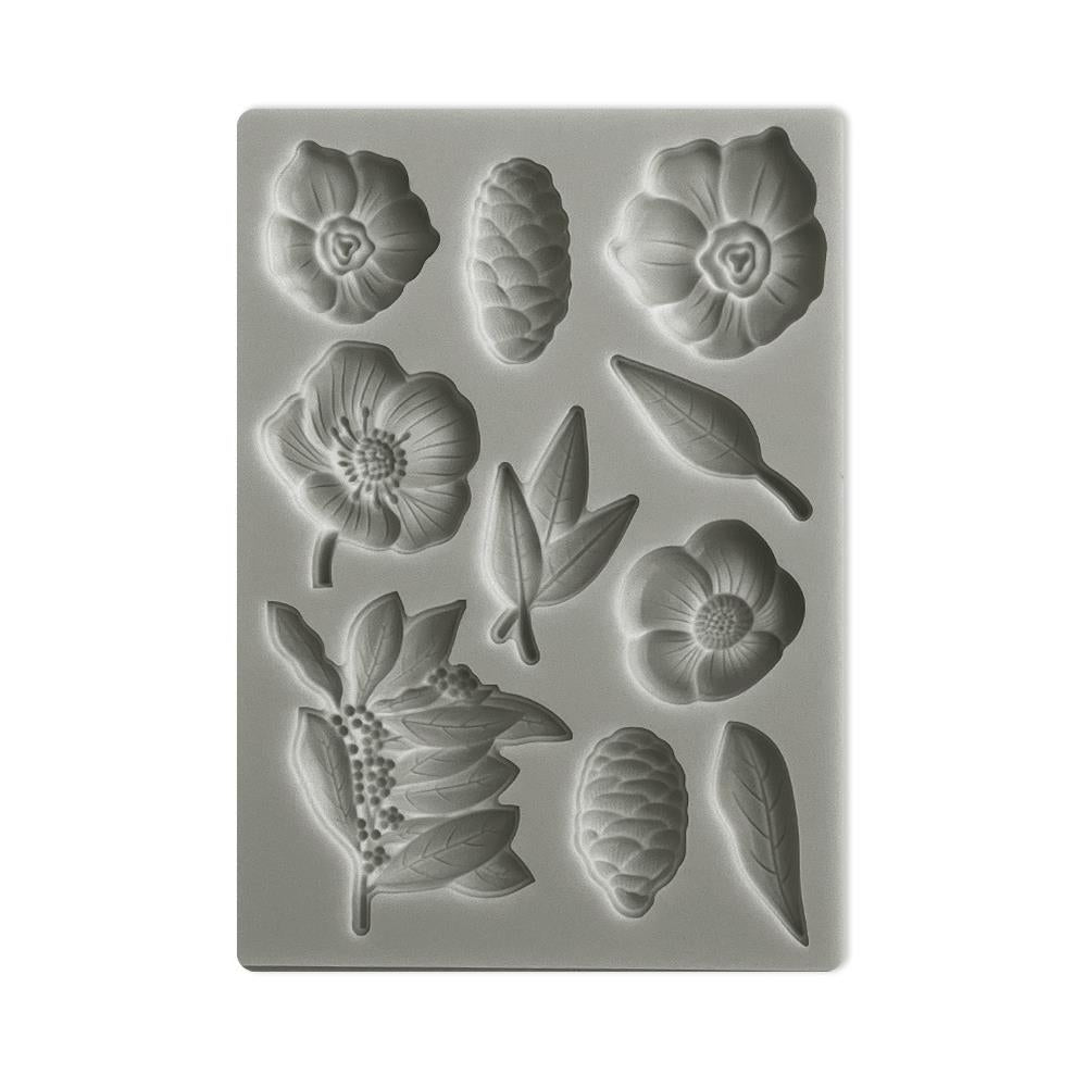 Stamperia Soft Maxi Mould A6 - Pinecones