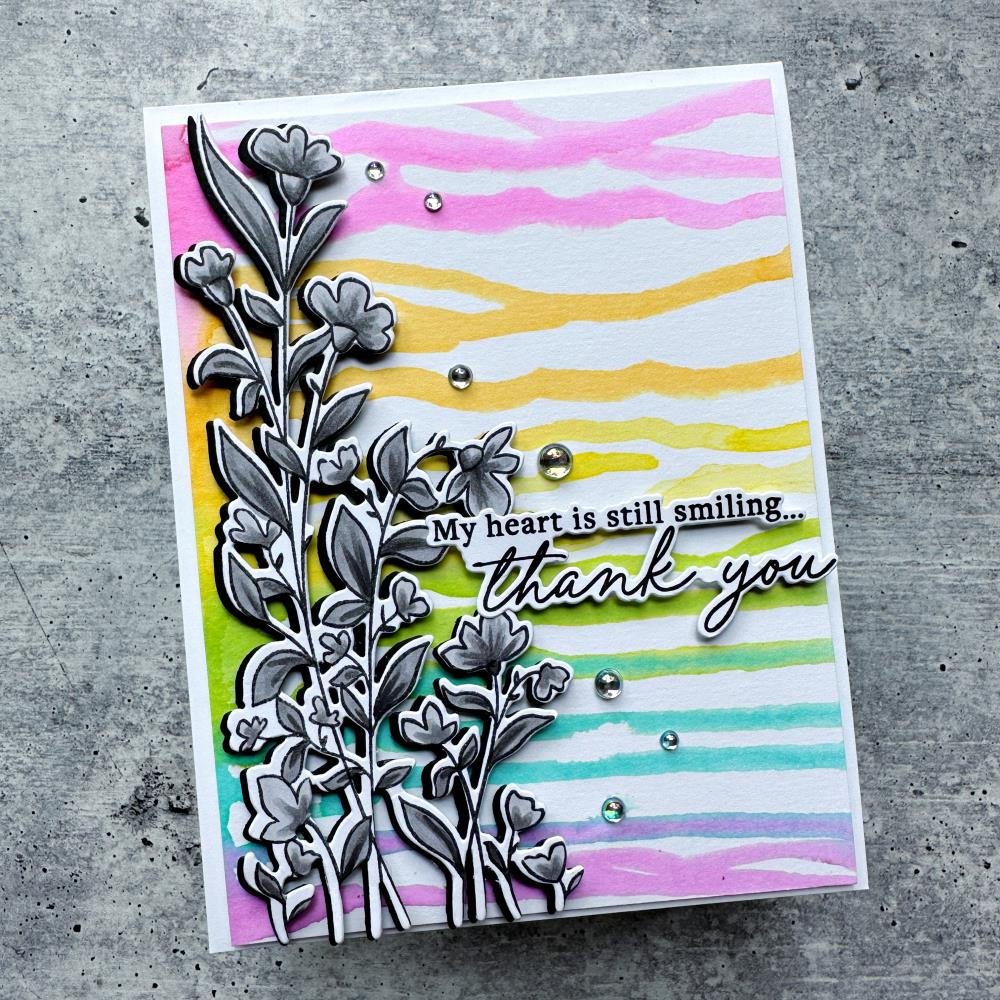 Pinkfresh Studio Stencils - Humbled & Grateful