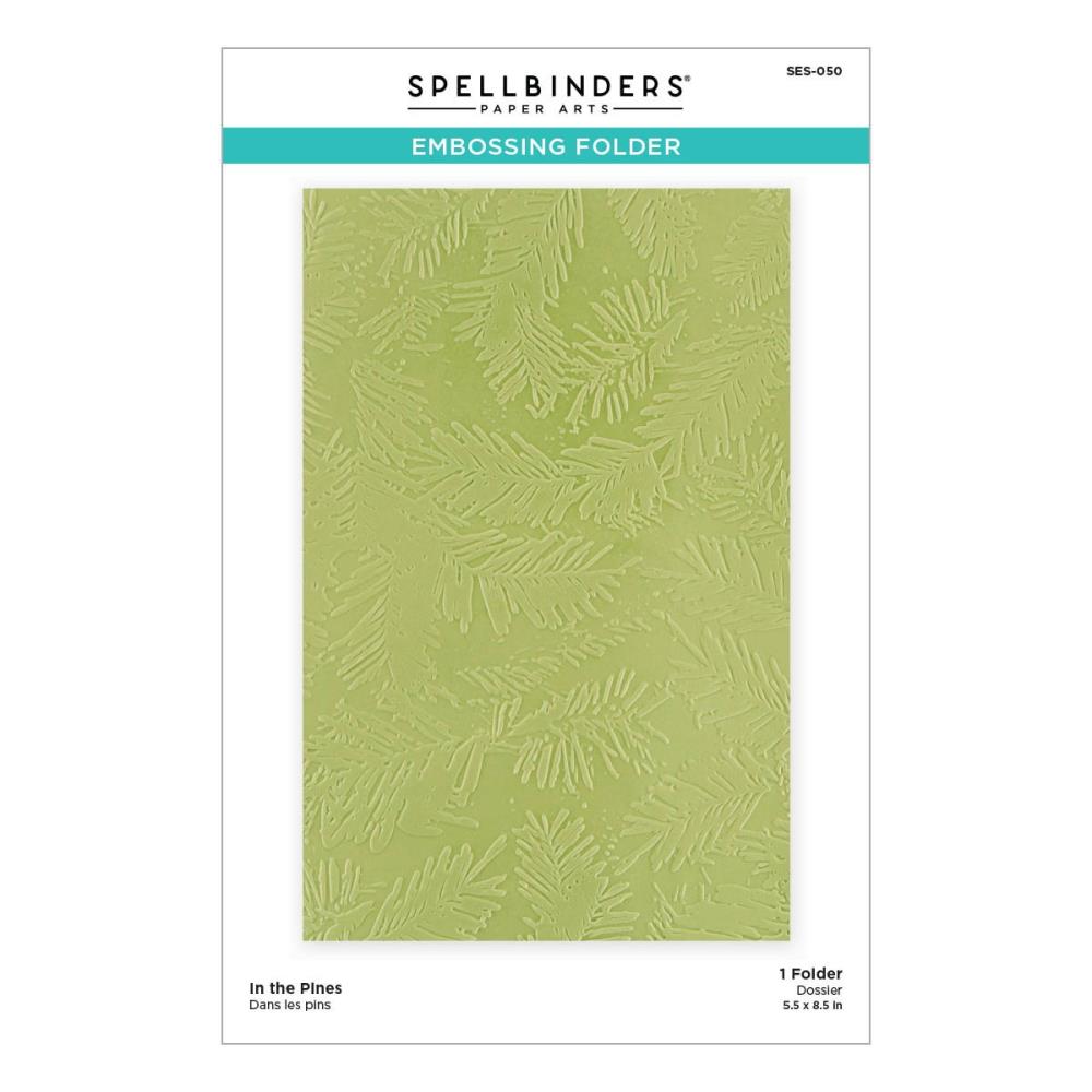 Spellbinders Embossing Folder - In The Pines