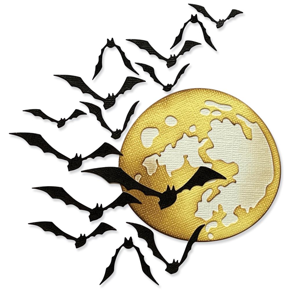 Sizzix Thinlits Dies By Tim Holtz - Moonlight