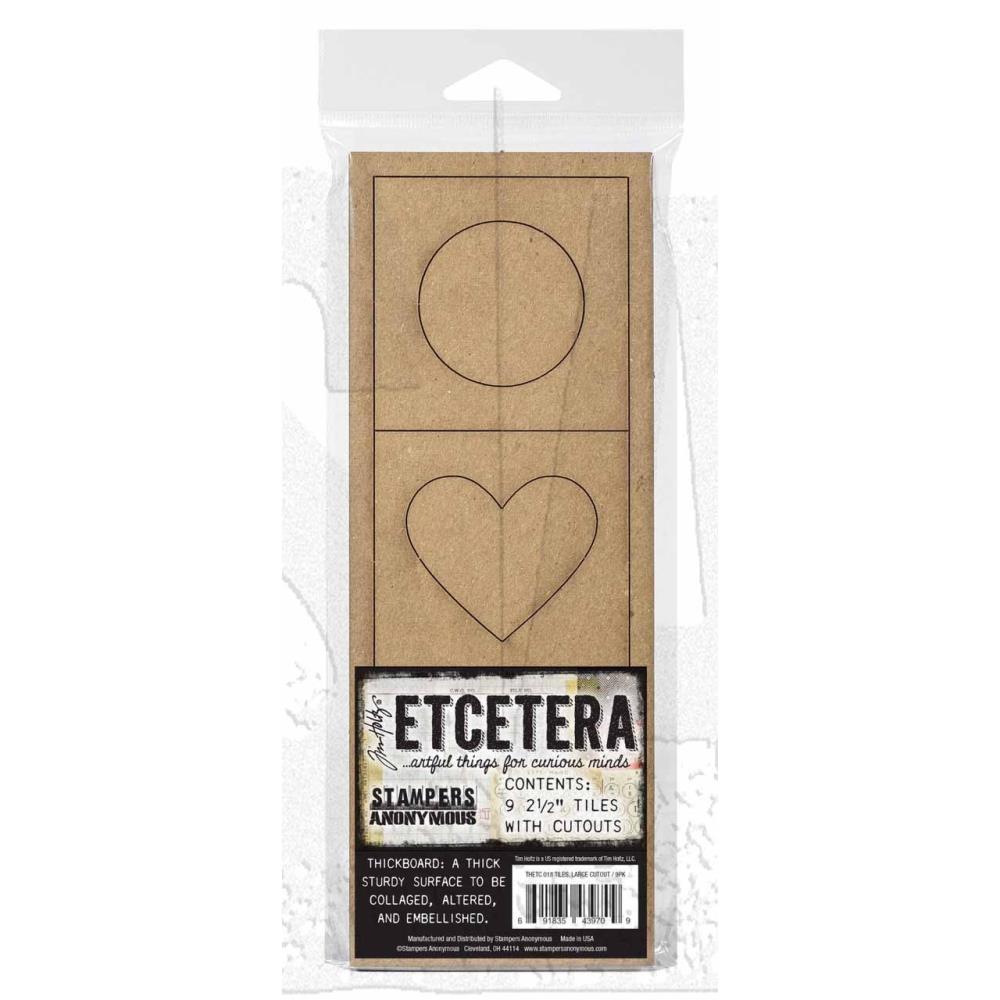 Tim Holtz - Etcetera Tiles - Large Cutout