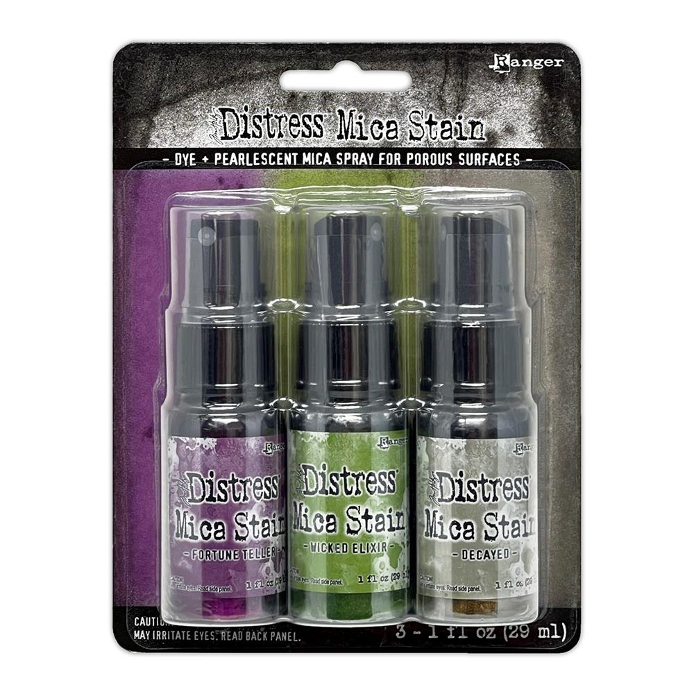 Tim Holtz Distress Mica Sprays - Halloween Set 4