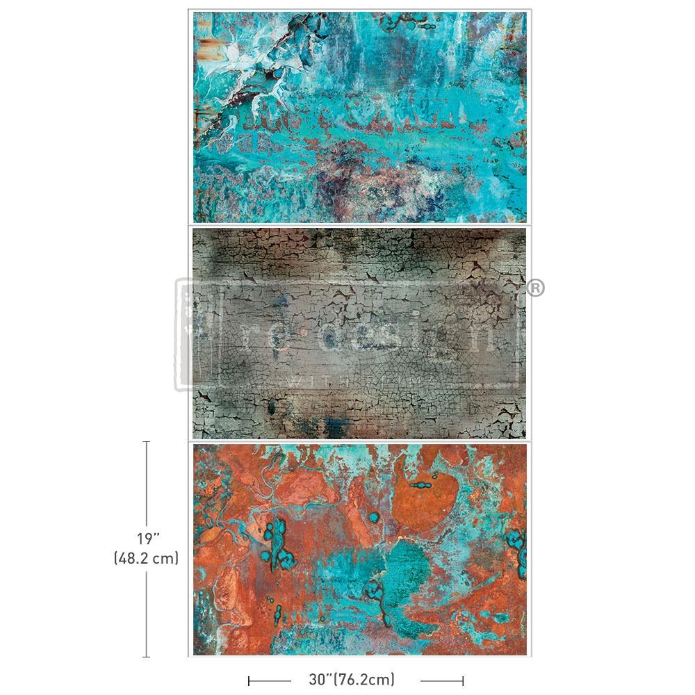 Prima Re-Design Decoupage Decor Tissue Paper - Rustic Romance