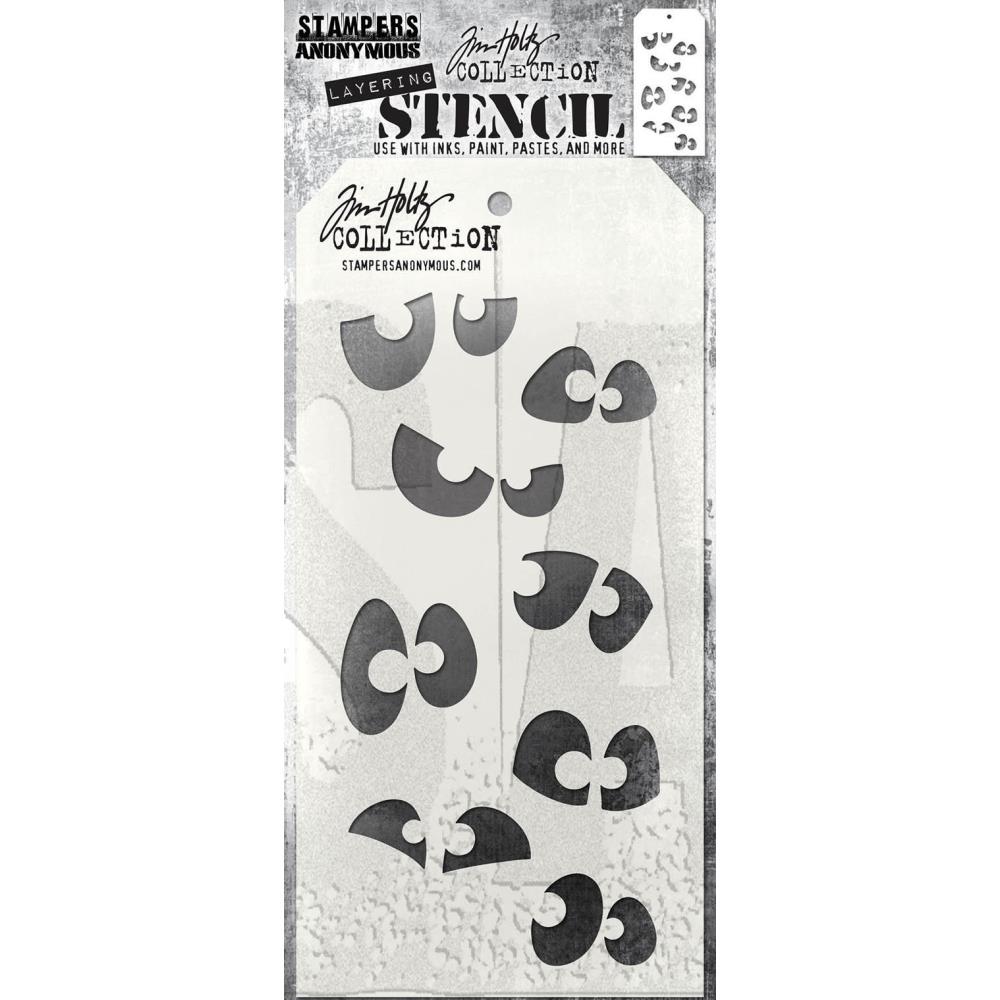 Tim Holtz Layered Stencil - Peekaboo