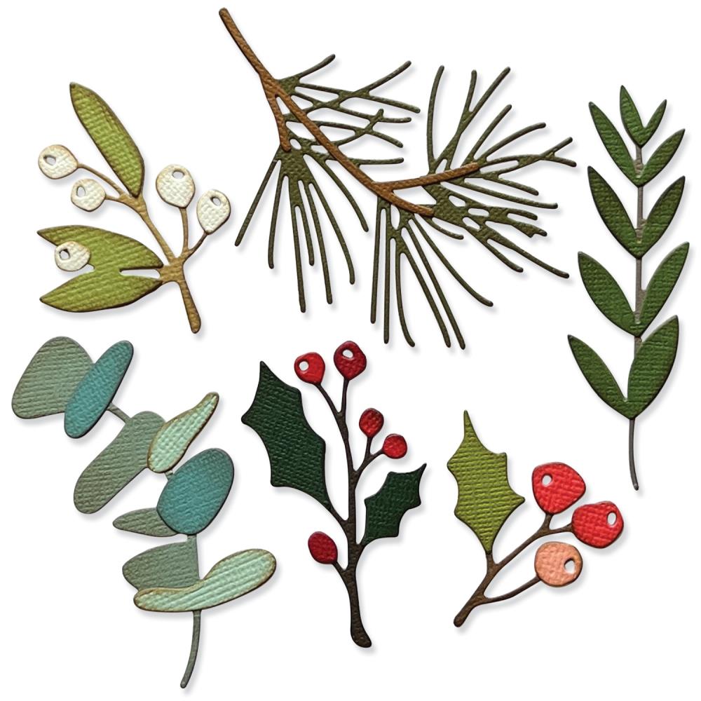 Sizzix Thinlits Dies By Tim Holtz - Festive Gatherings