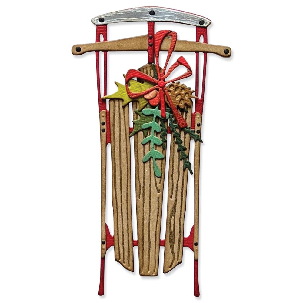 Sizzix Thinlits Dies By Tim Holtz - Vintage Sled