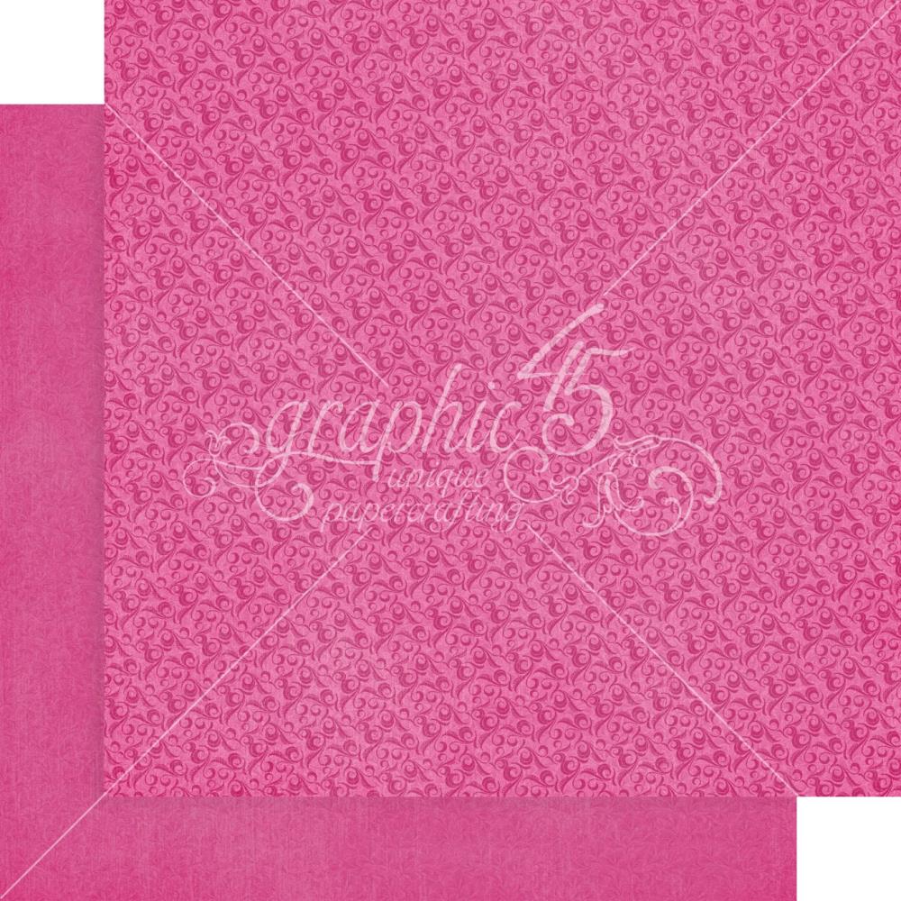 Graphic 45 - Patterns & Solids Double-Sided Paper Pad 12X12 - Let's Get Artsy