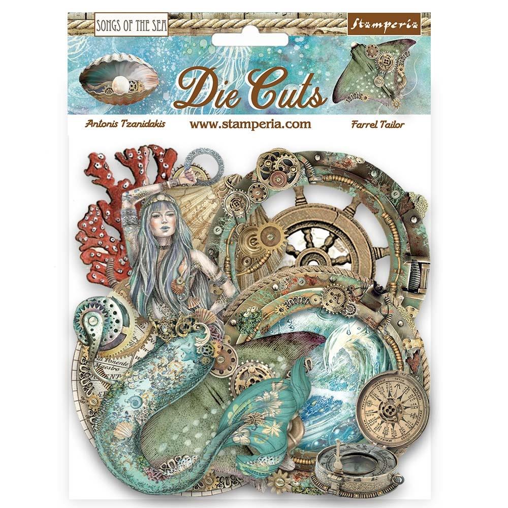 Stamperia Die-Cuts - Songs Of The Sea Creatures
