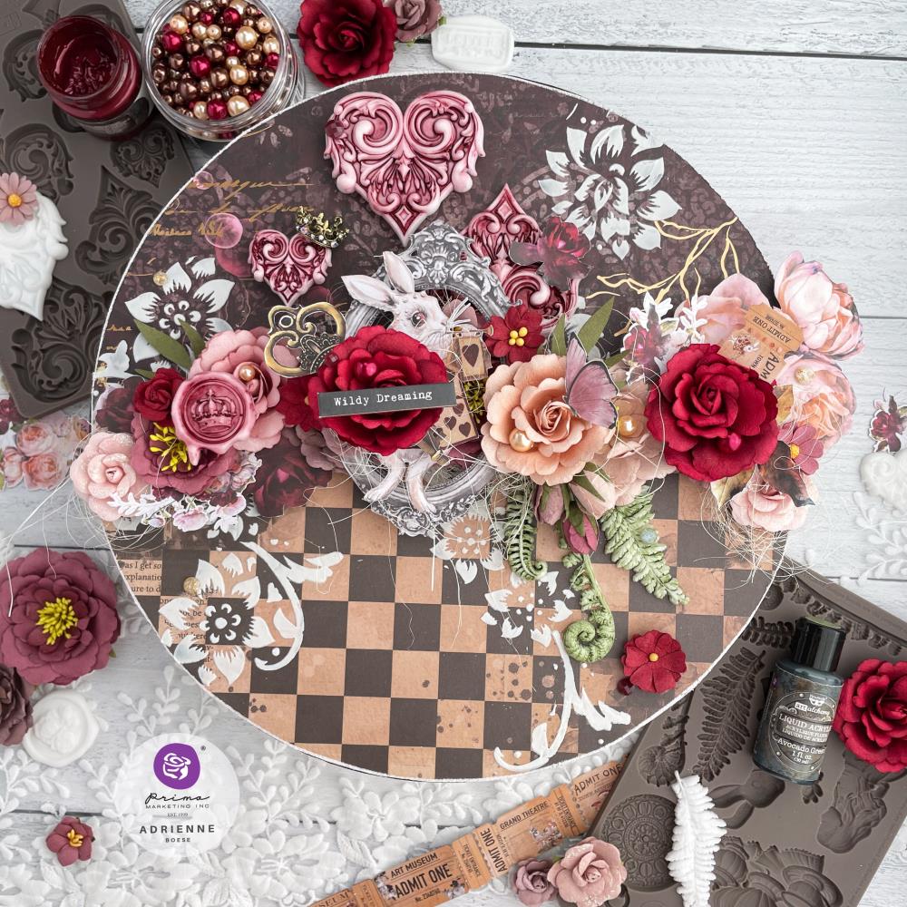 Prima Lost In Wonderland Mould - Deck Of Cards