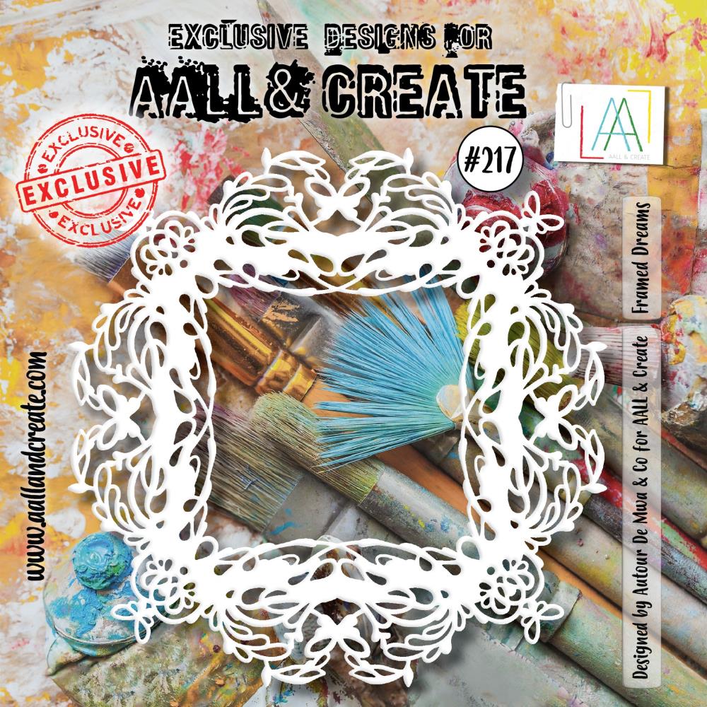 AALL And Create Stencil 6x6 - Framed Dreams