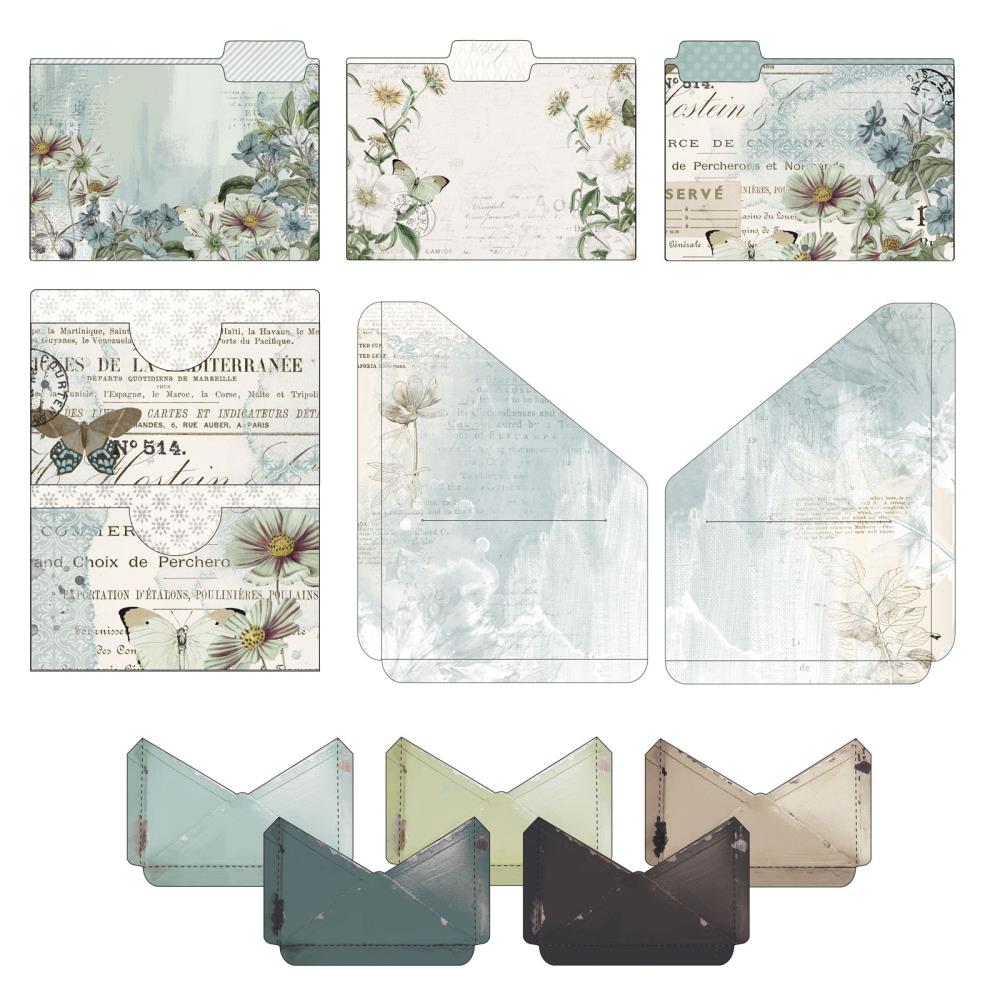 49 And Market Ephemera - Vintage Artistry Moonlit Garden File Essentials