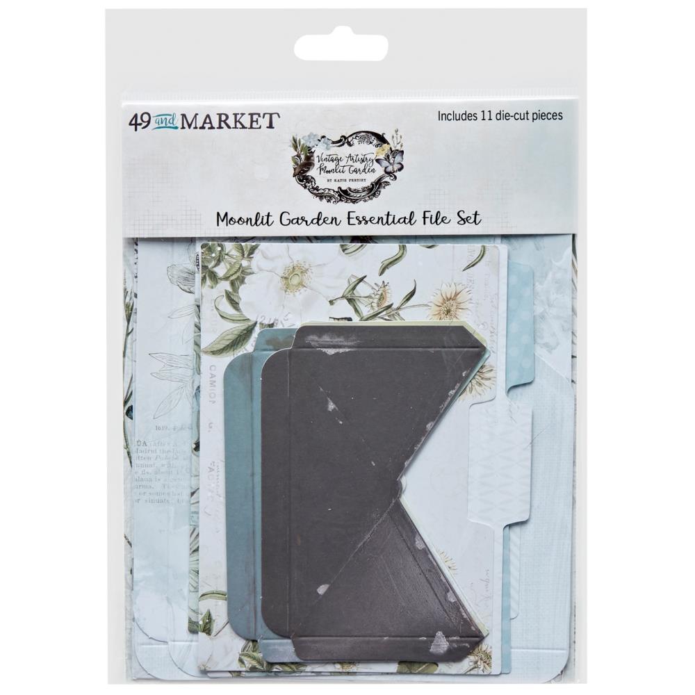 49 And Market Ephemera - Vintage Artistry Moonlit Garden File Essentials