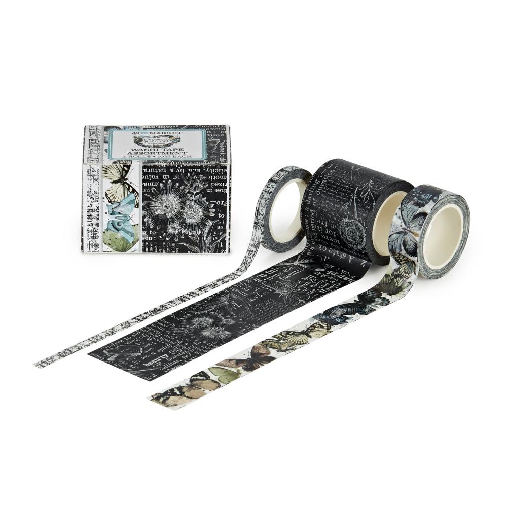 49 And Market Washi Tape Rolls - Moonlit Garden