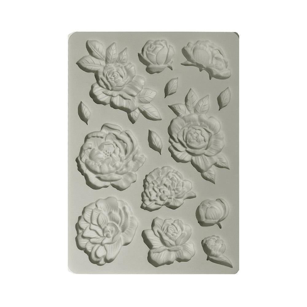 Stamperia Silicone Mould A5 - Precious Peony