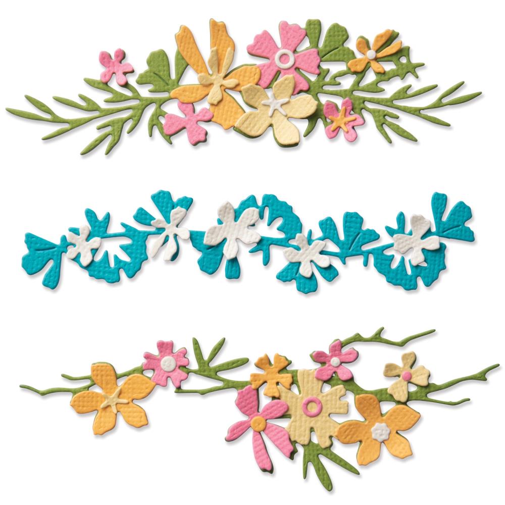Sizzix Thinlits Dies By Tim Holtz - Woodland Borders