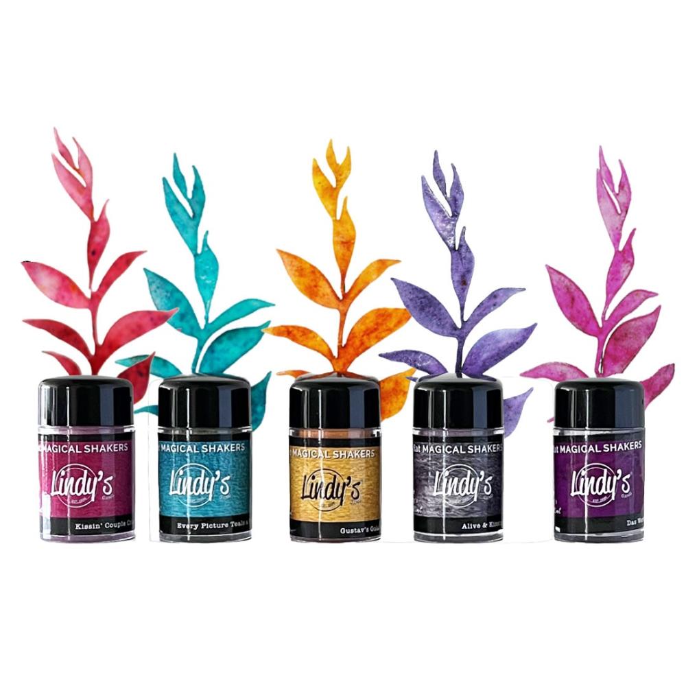 Lindys Stamp Gang Magical Shaker Painters Set - Kissing Klimt