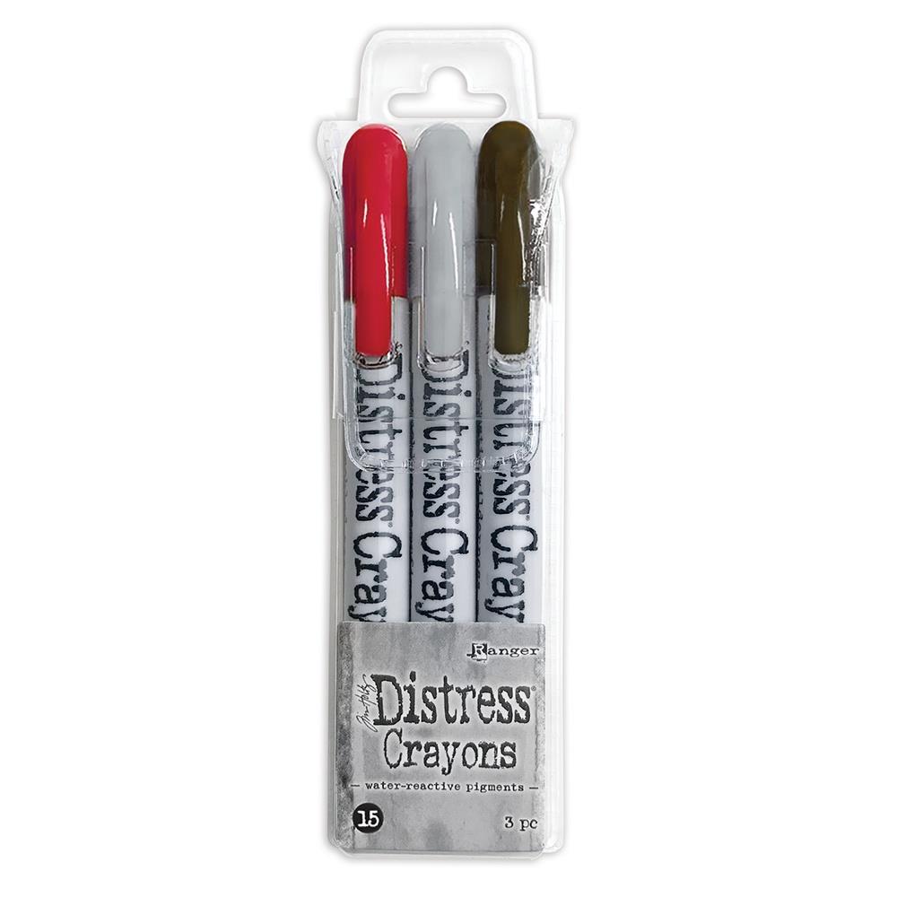 Tim Holtz Distress Crayon Set - 15