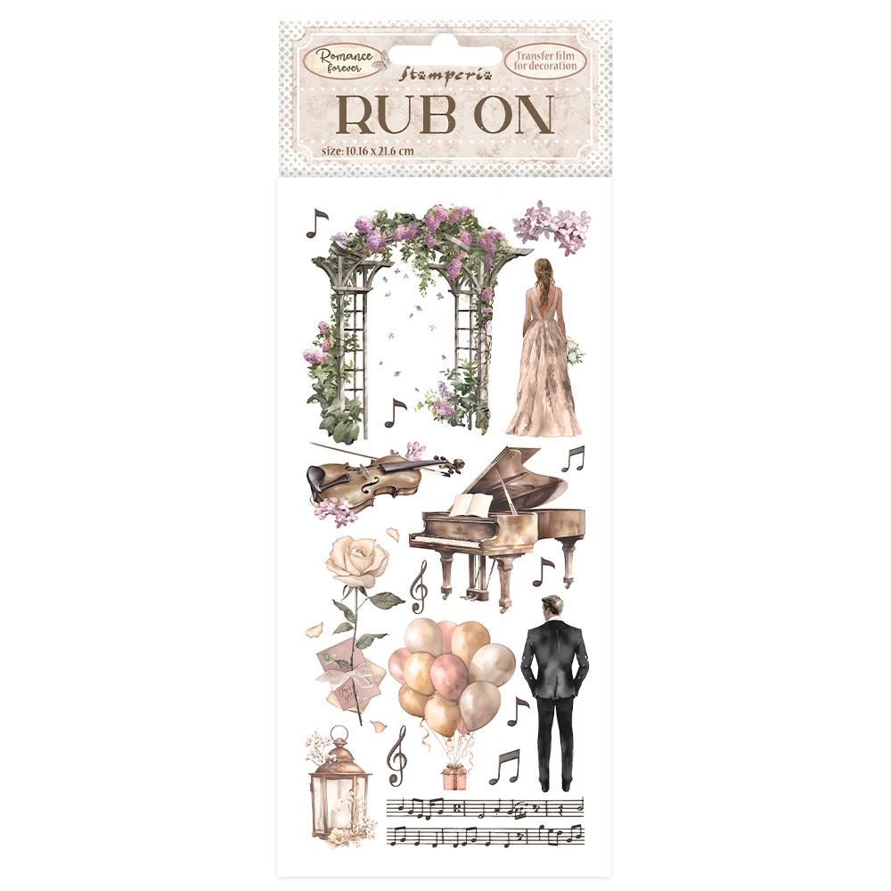 Stamperia Rub-On - Romance Forever Arch