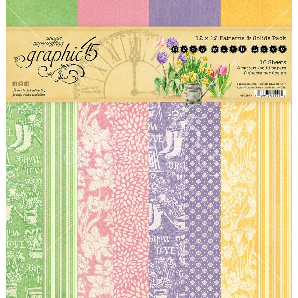Graphic 45 - Collection Pack 12x12 - Grow With Love