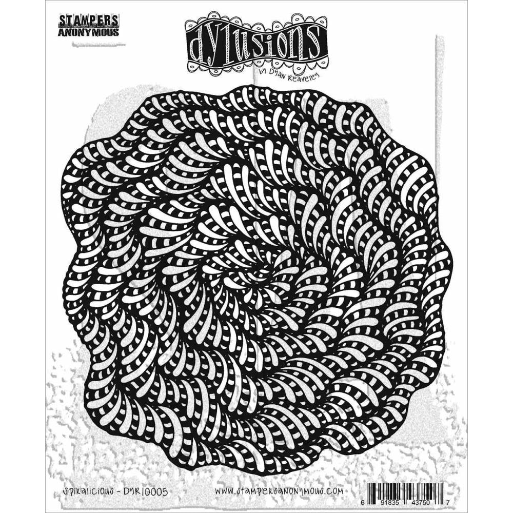 Dyan Reaveleys Dylusions Cling Stamp Collections - Spiralicious