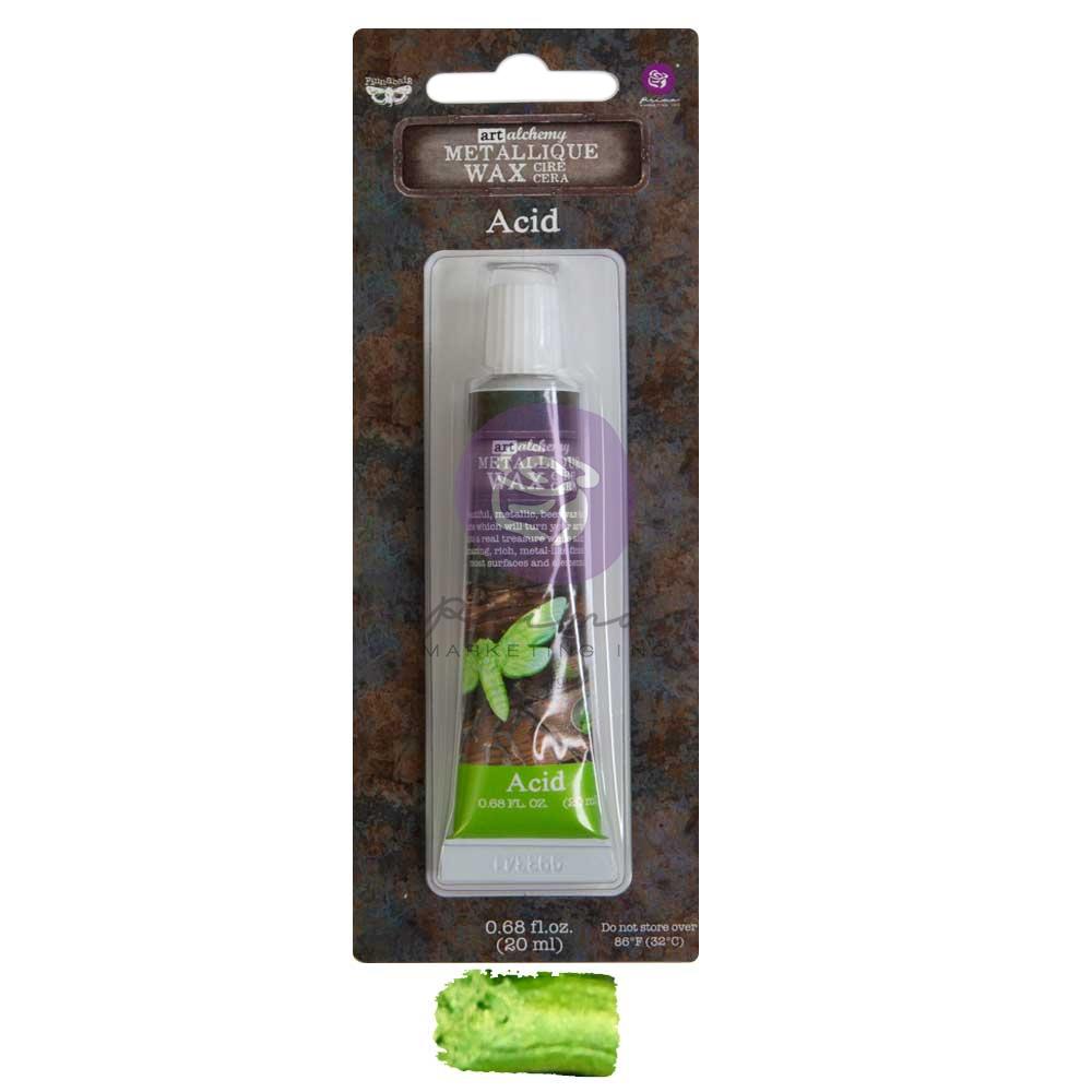 Finnabair Art Alchemy Metallique Wax - Acid