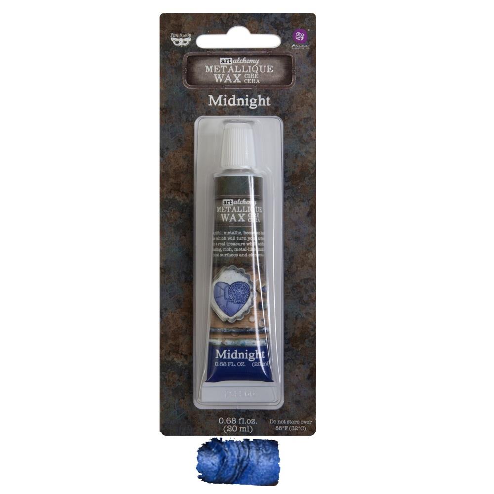 Finnabair Art Alchemy Metallique Wax - Midnight