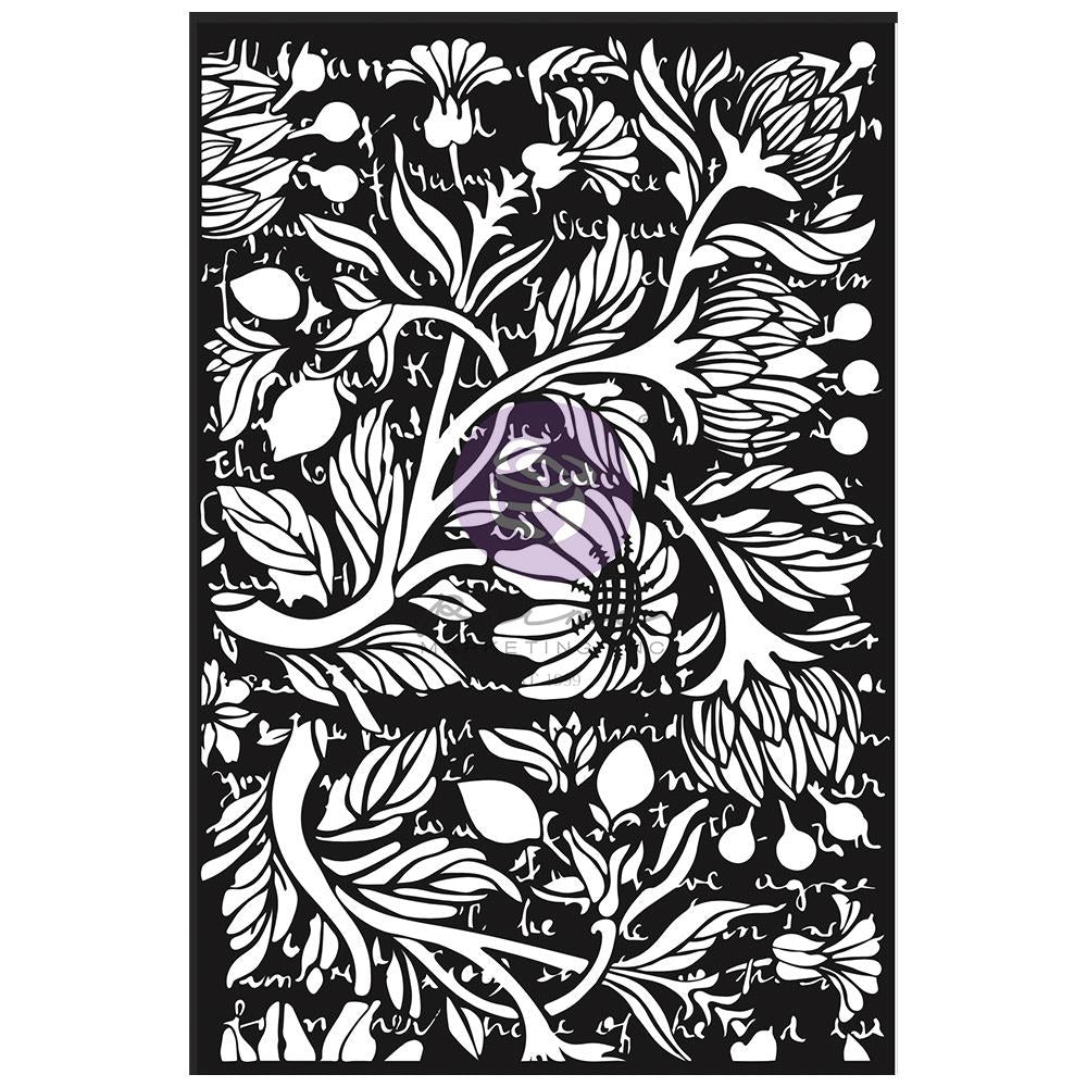 Finnabair Stencil 6x9 - Secret Letters