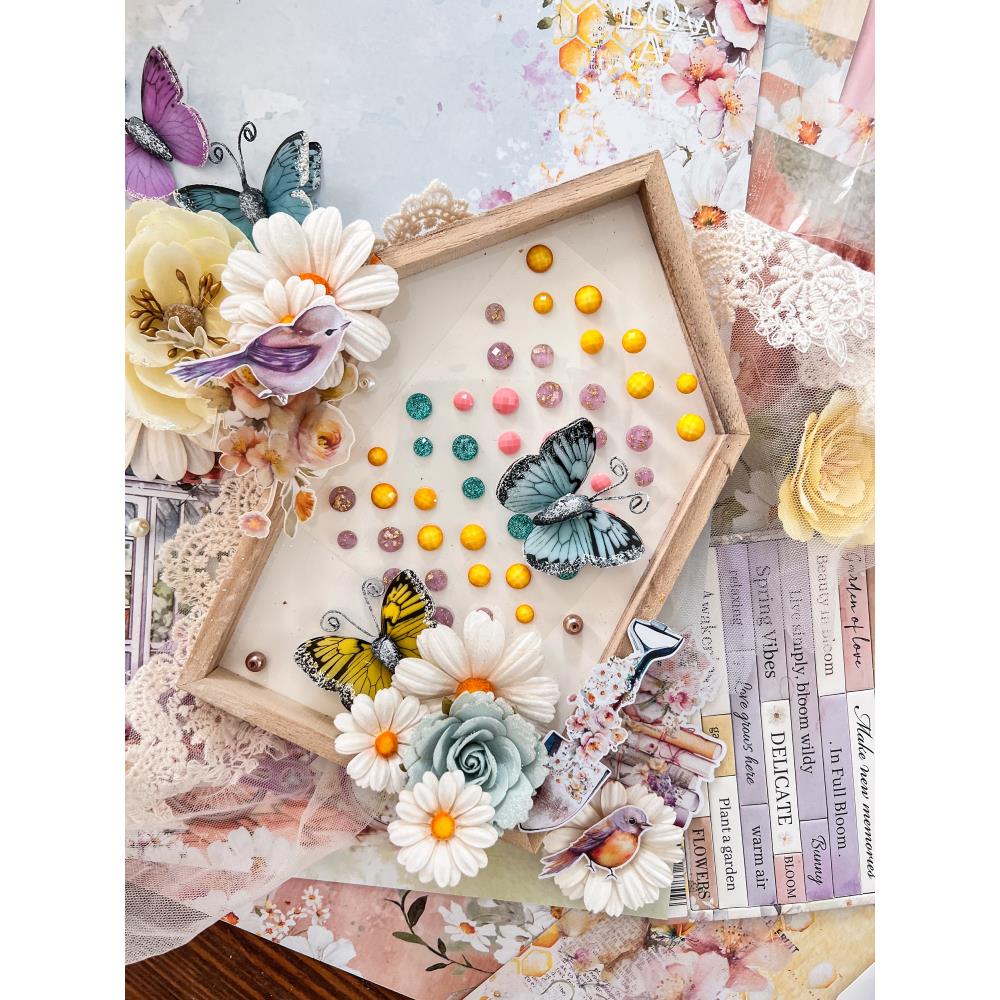 Prima Marketing Paper Flowers - Elegant Wings In Full Bloom