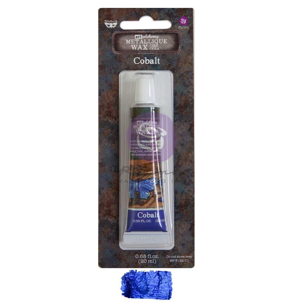 Finnabair Art Alchemy Metallique Wax - Cobalt