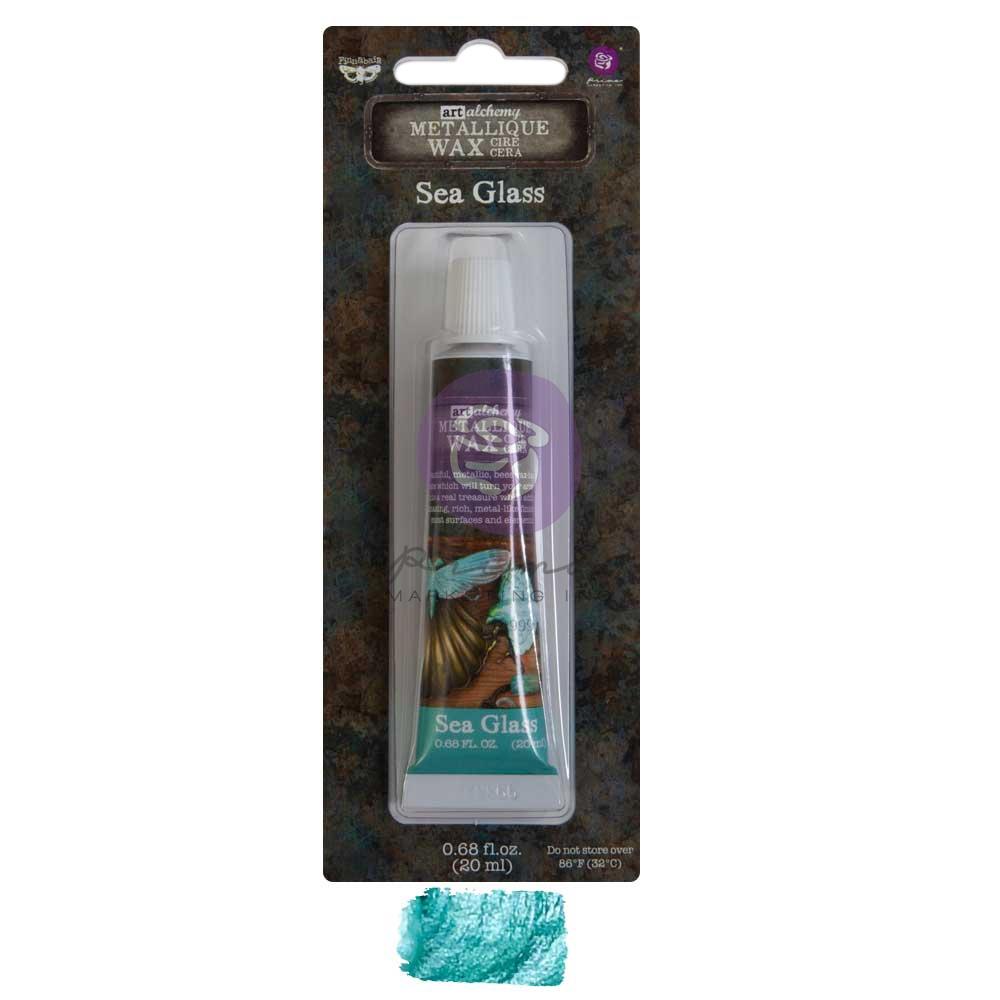 Finnabair Art Alchemy Metallique Wax - Sea Glass
