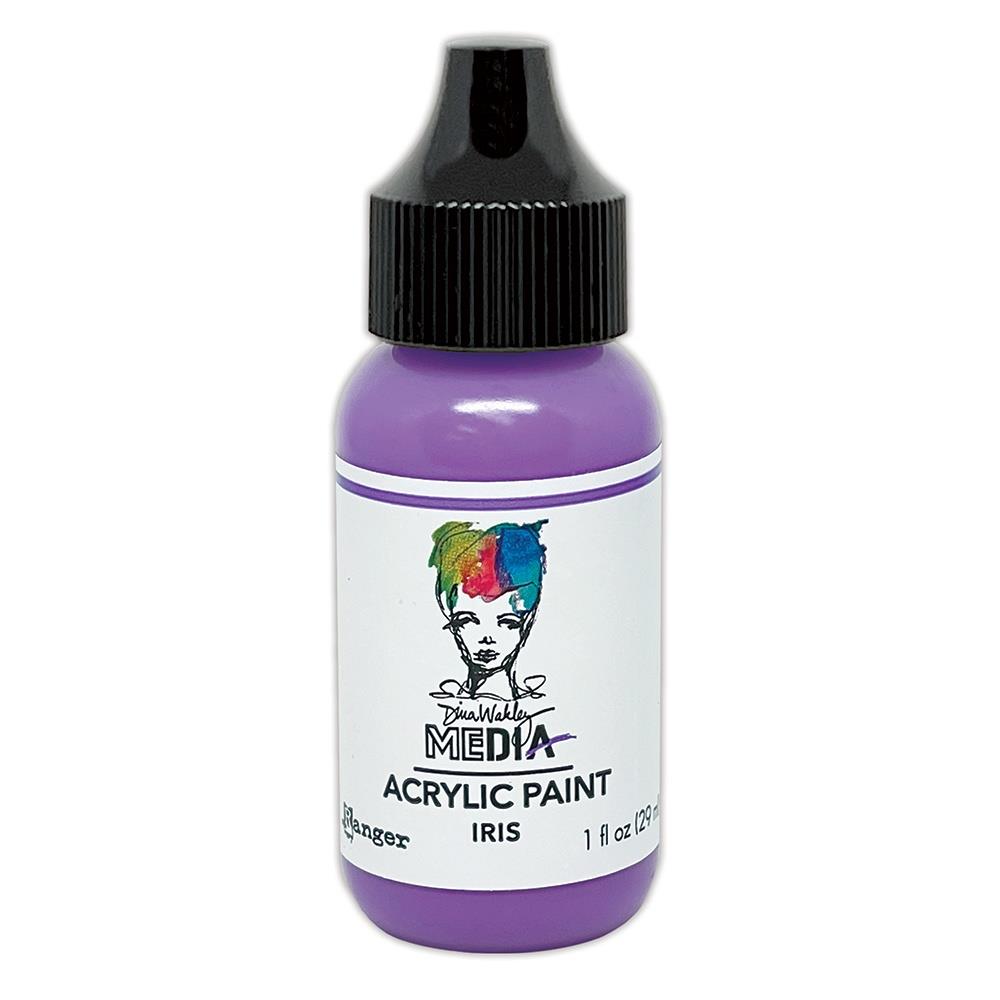 Dina Wakley Media Heavy Body Acrylic Paint - Iris
