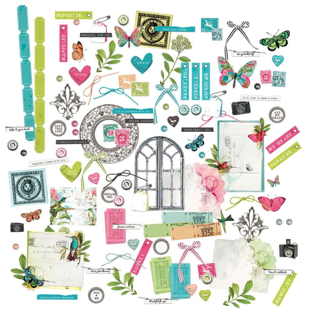 49 And Market Laser Cut Outs - Elements Kaleidoscope