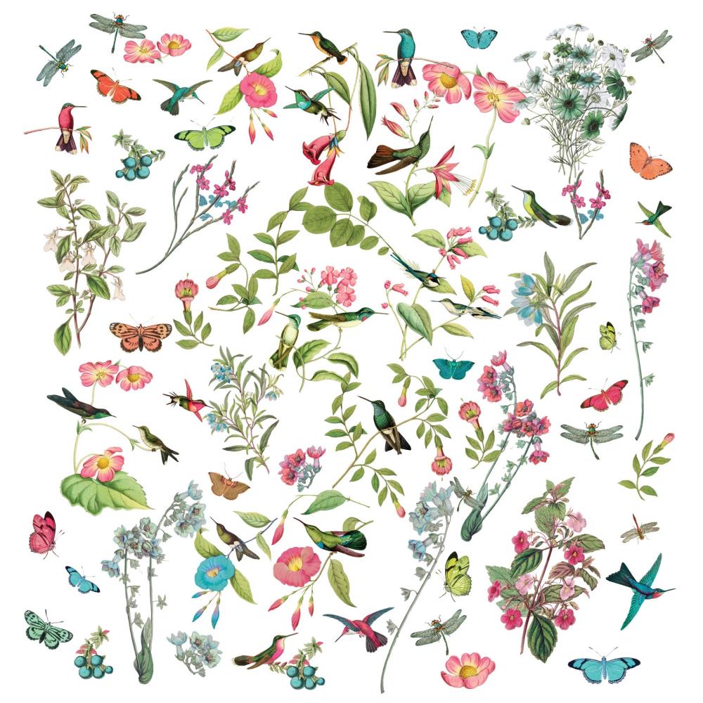 49 And Market Laser Cut Outs - Wildflower Kaleidoscope