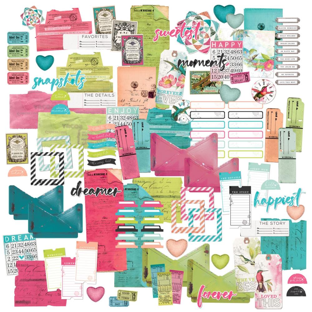 49 And Market Ephemera Bits - Kaleidoscope